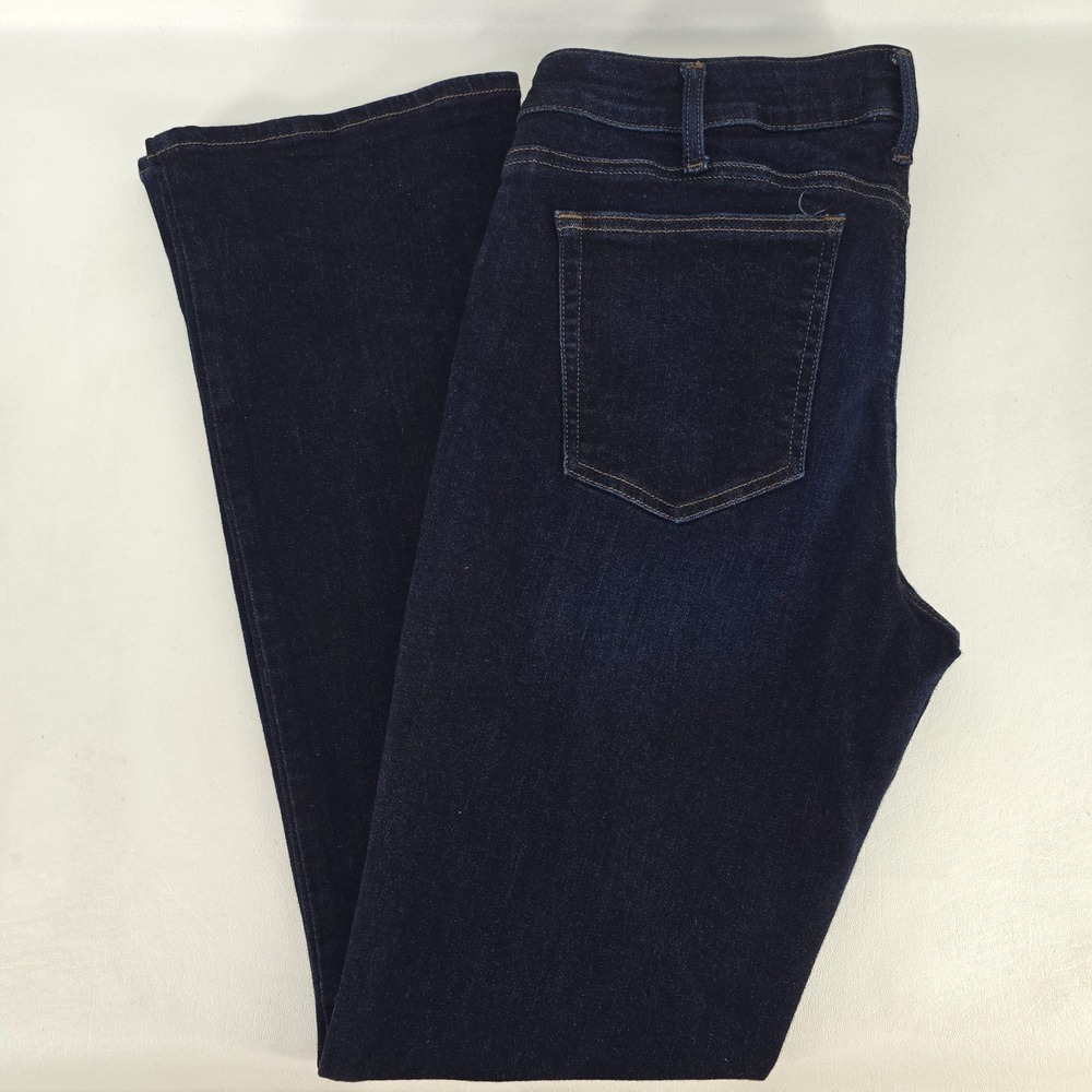 Silver Jeans Elyse‎ Slim Boot Cut Womens 34x32 (34x33) Dark Wash Denim Cowgirl